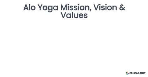 alo yoga mission statement